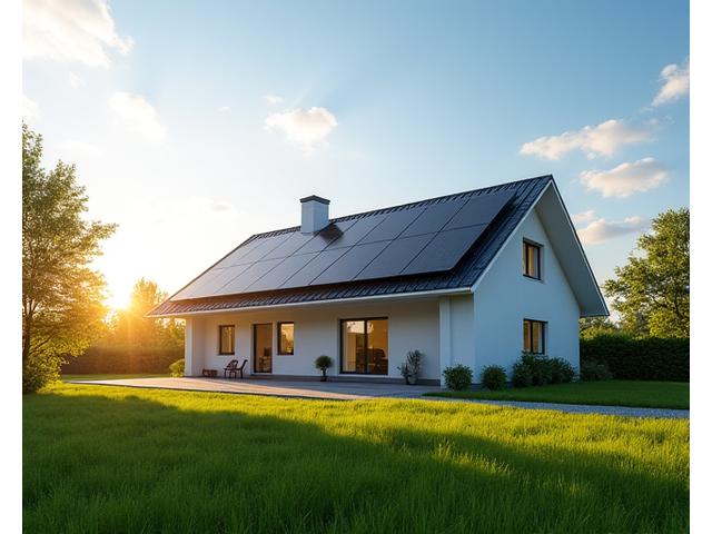 Modernus namas Kaune su saulės elektriniais